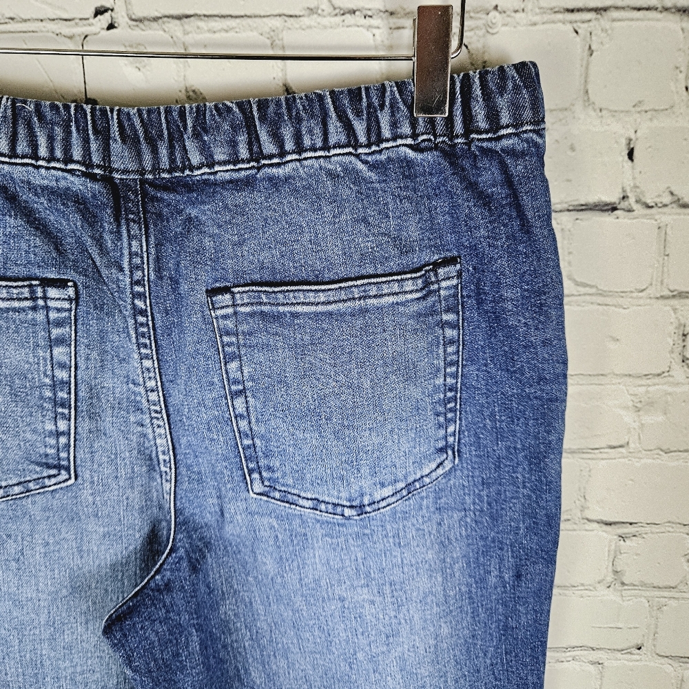 FREE ASSEMBLY | e-waist pull-on elastic waist stretch jeans